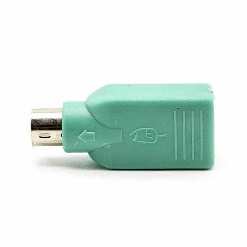 Adaptador USB a PS2 para raton Verde - imagen 2