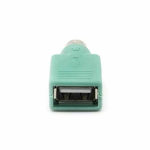 Adaptador USB a PS2 para raton Verde - imagen 3