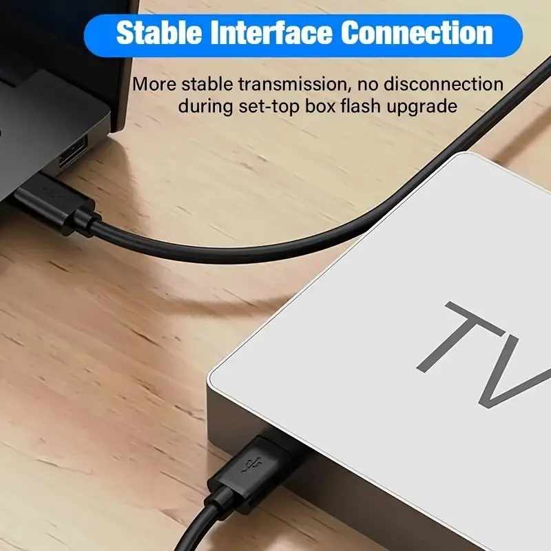 Cable USB 3.0 tipo A macho - macho 1.8 Metros Negro - imagen 4