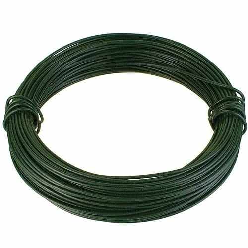 Alambre de Hierro Galvanizado Rollo 2.5 mm 5 Metros Verde