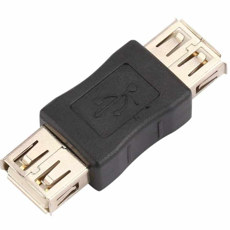 Adaptador empalme usb 2.0 hembra a hembra - imagen 1