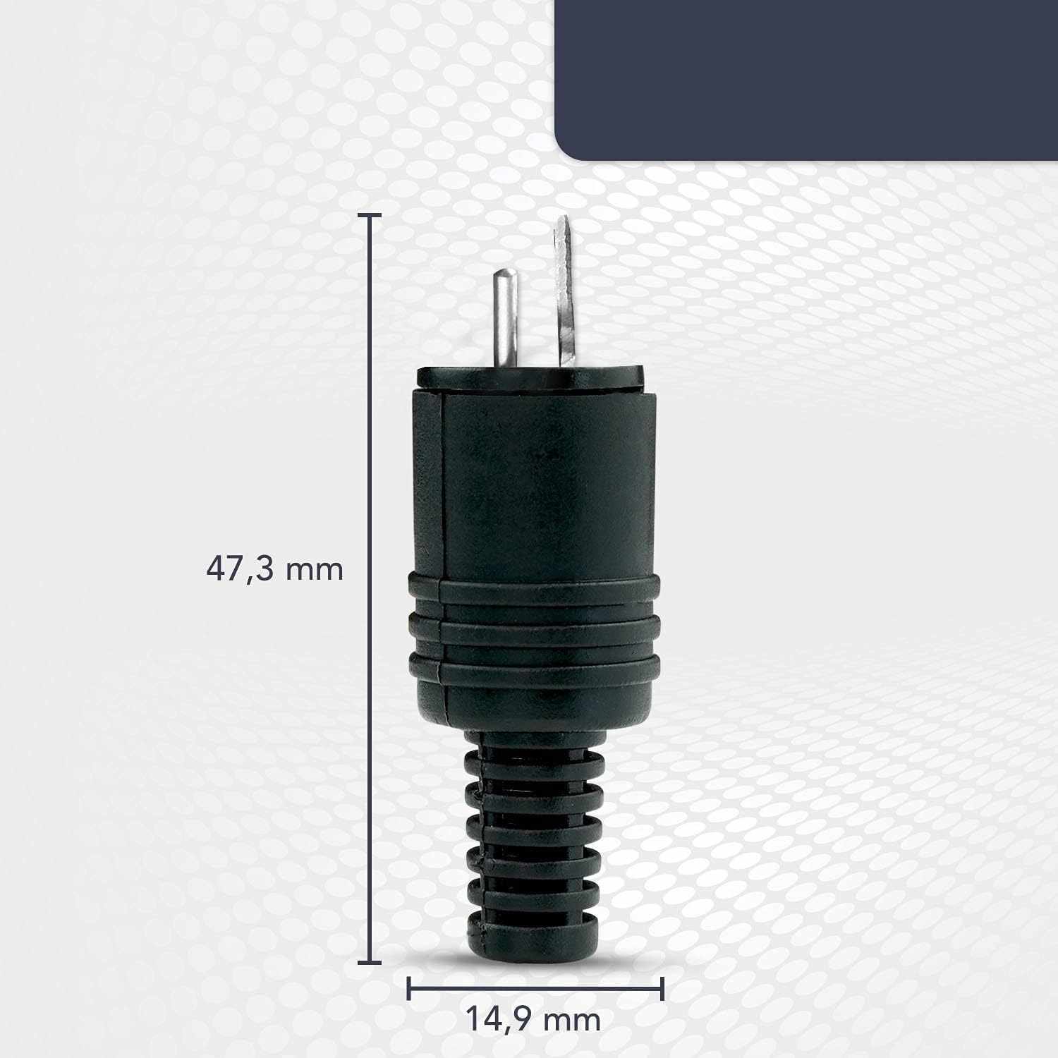 Conector audio para altavoz macho - imagen 3