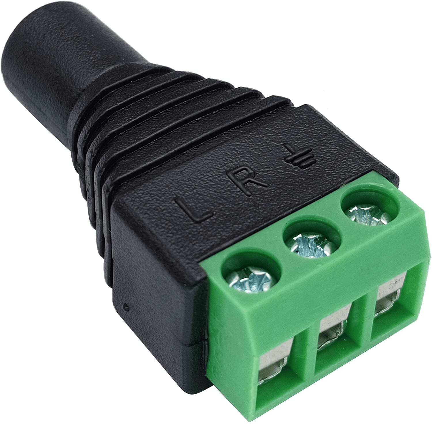Conector Jack 3.5 mm hembra TRS terminal de tornillo 3 pin - imagen 2