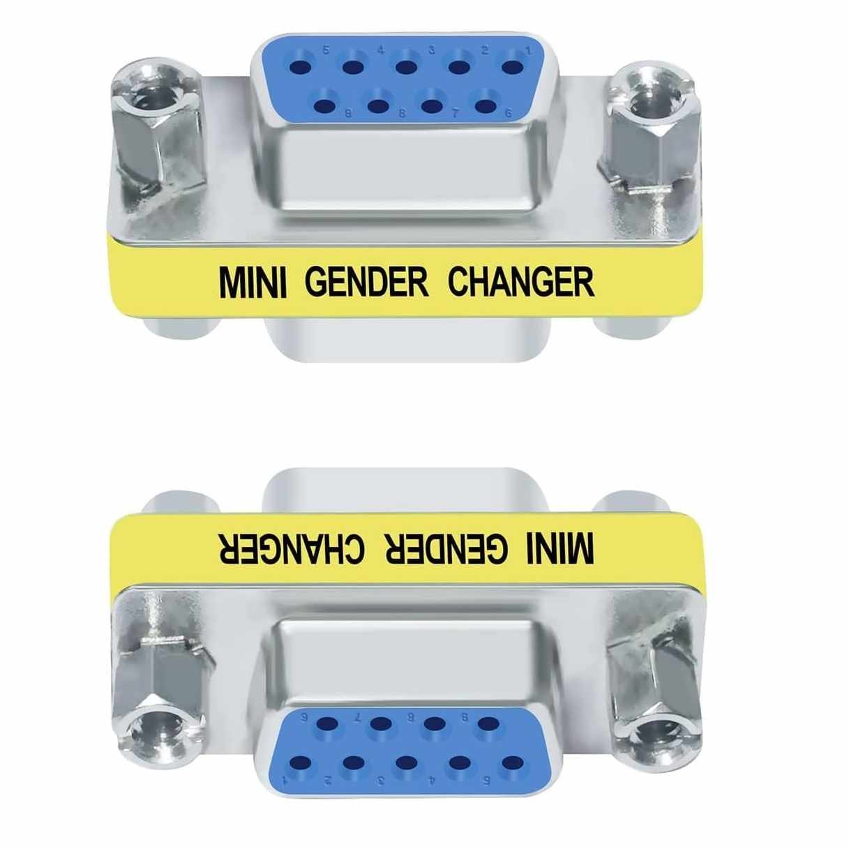 Adaptador serie RS232 DB9 hembra-hembra
