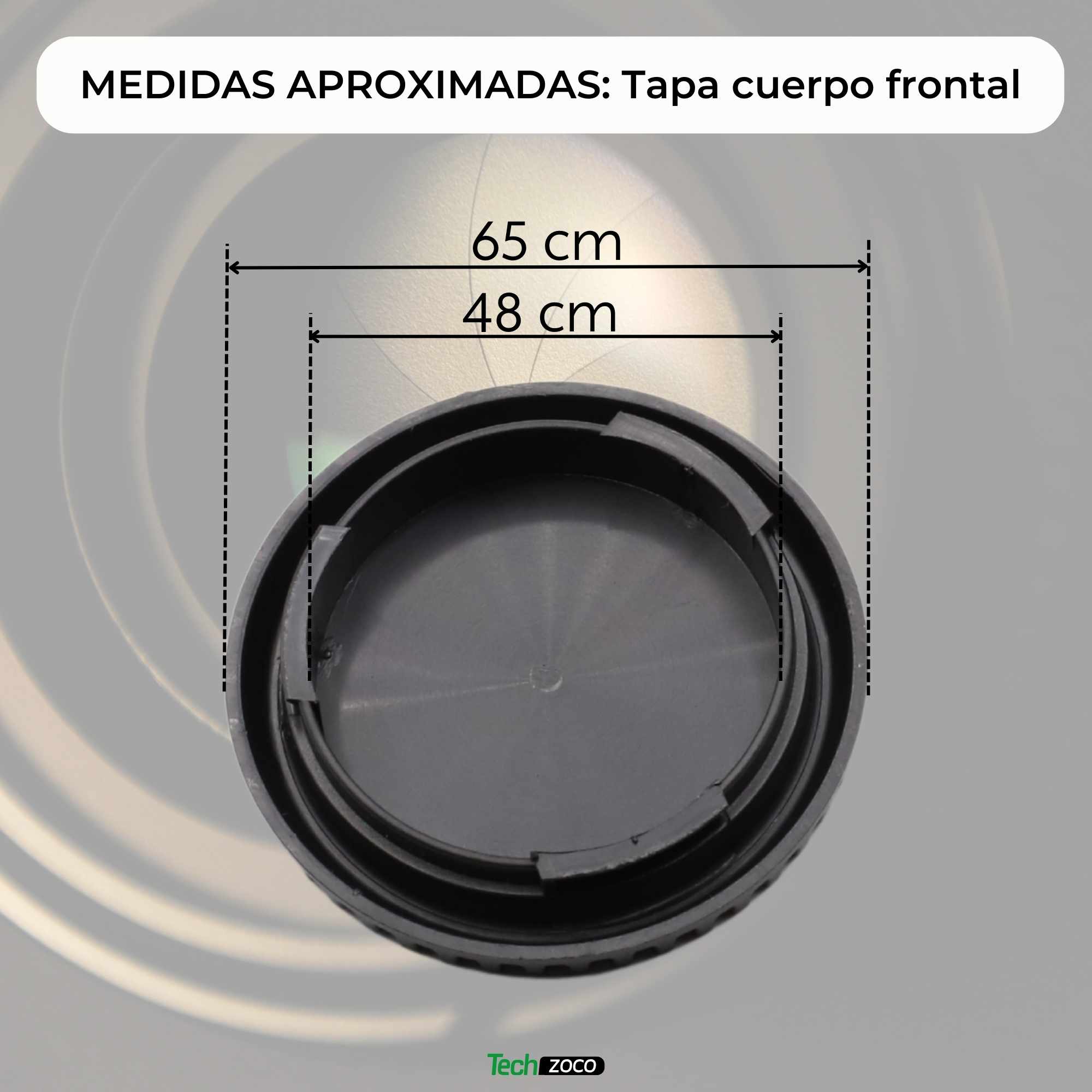 Tapa Cuerpo y Trasera de objetivo Para Canon EOS - imagen 5