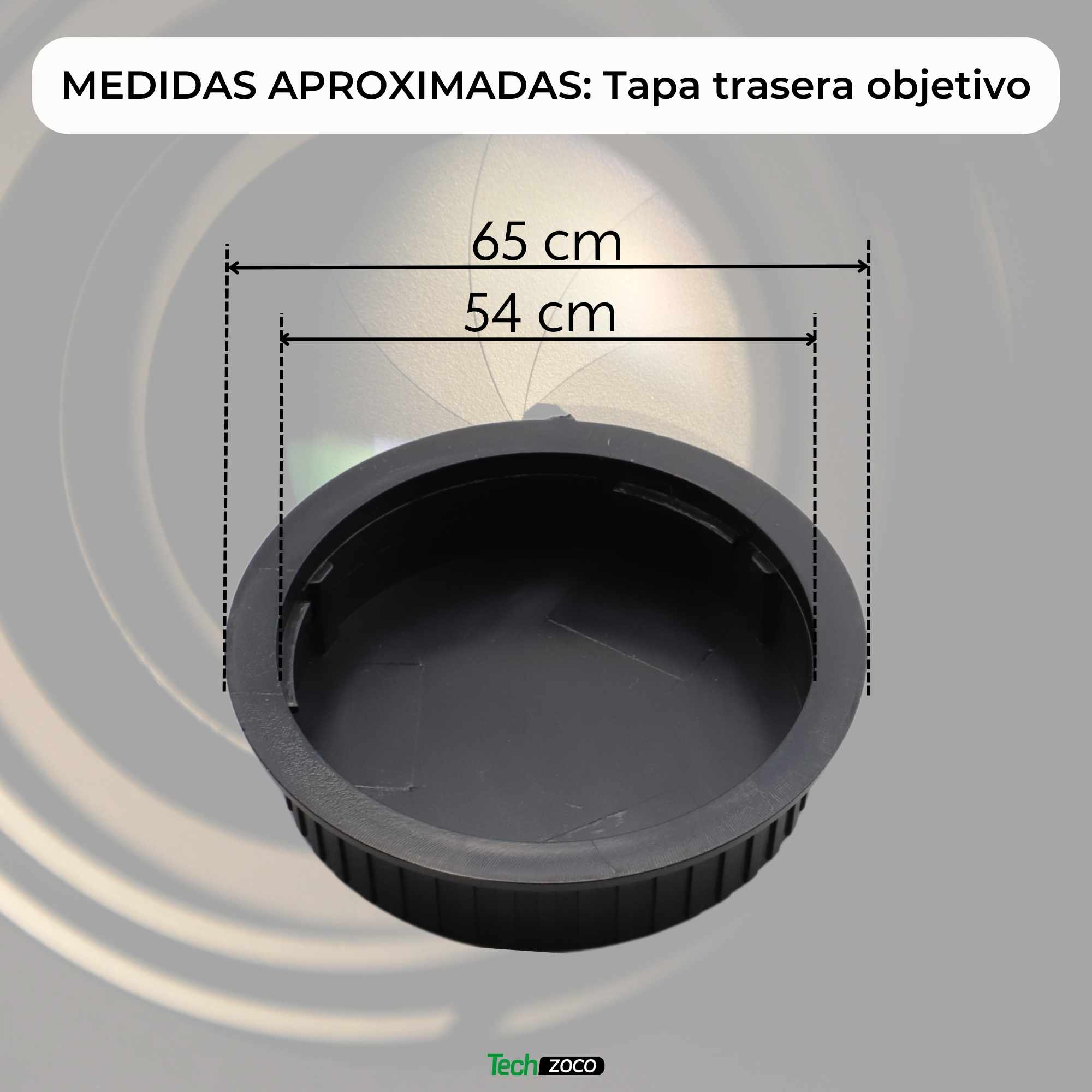 Tapa Cuerpo y Trasera de objetivo Para Canon EOS - imagen 6