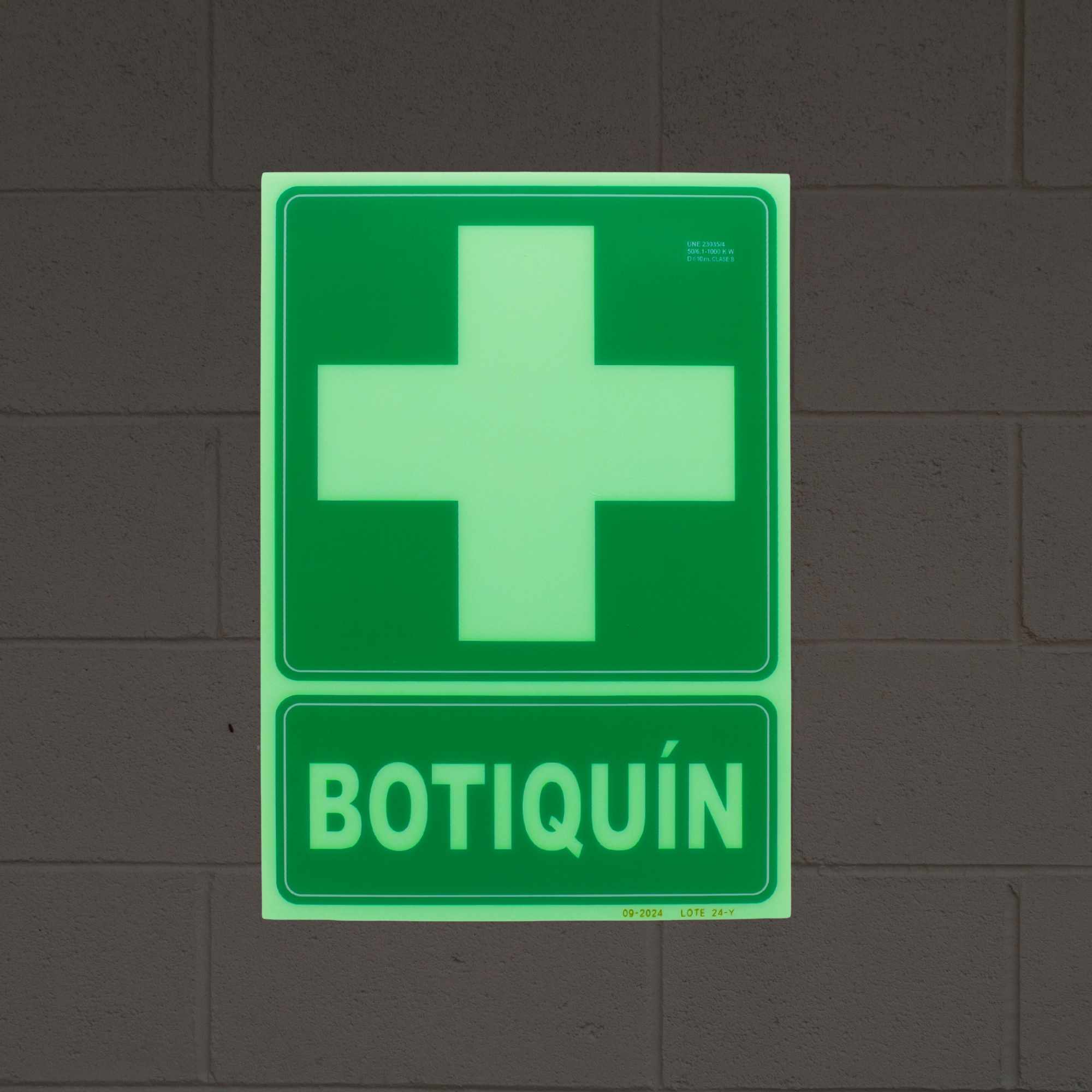 Señal Botiquin PVC 22.4 x 30cm - imagen 5