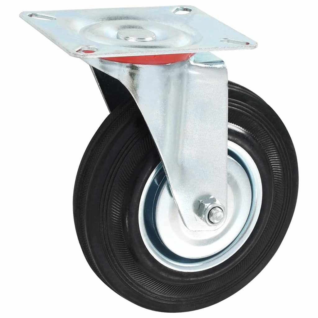 Rueda pivotante industrial de poliuretano sin freno 160 mm - imagen 7