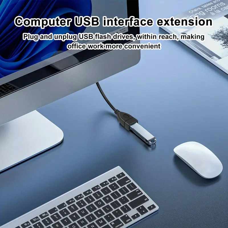 Cable alargador extensor USB 2.0 Negro 1.8 Metros - imagen 3