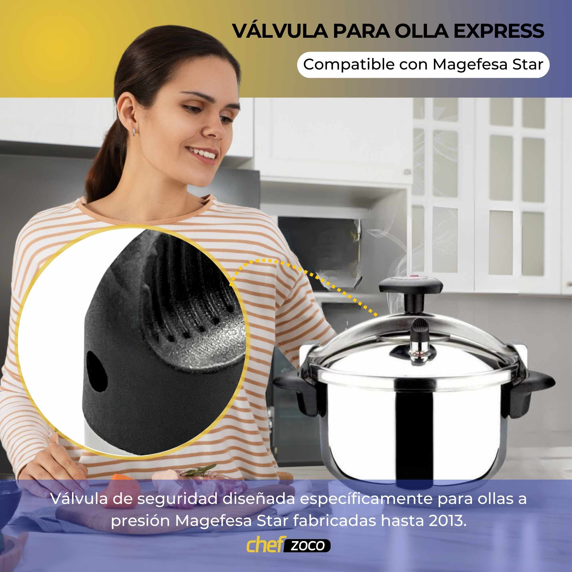 Válvula para olla express Magefesa - imagen 2
