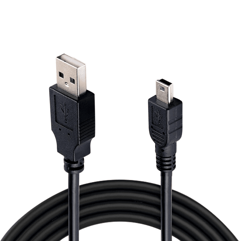 Cable Mini USB carga y sincronizacion 50 cm Negro - imagen 4