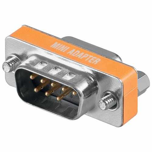 Adaptador Null-Modem DB9 macho-macho - imagen 1