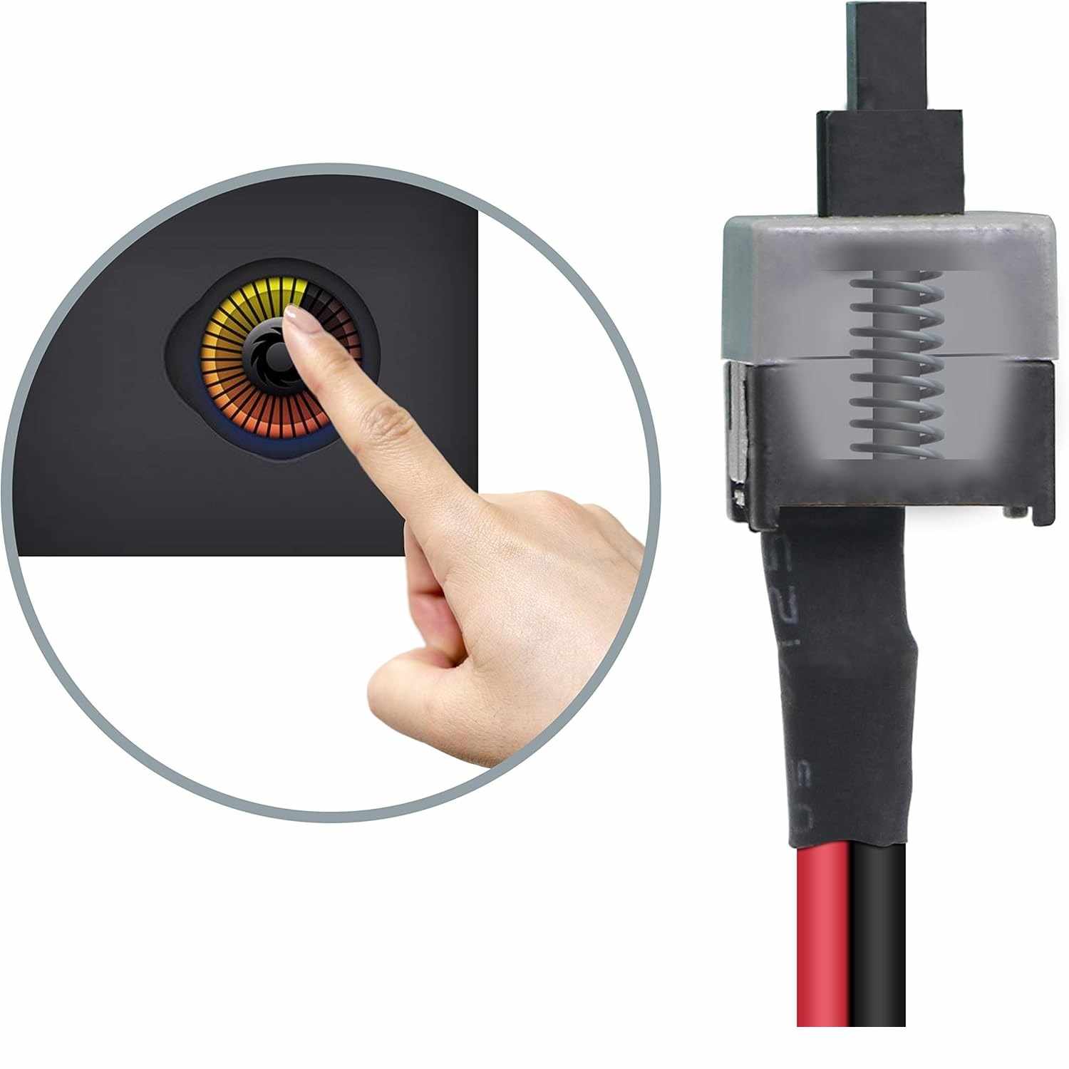 Cable del interruptor encendido de ordenador 50 cm - imagen 3