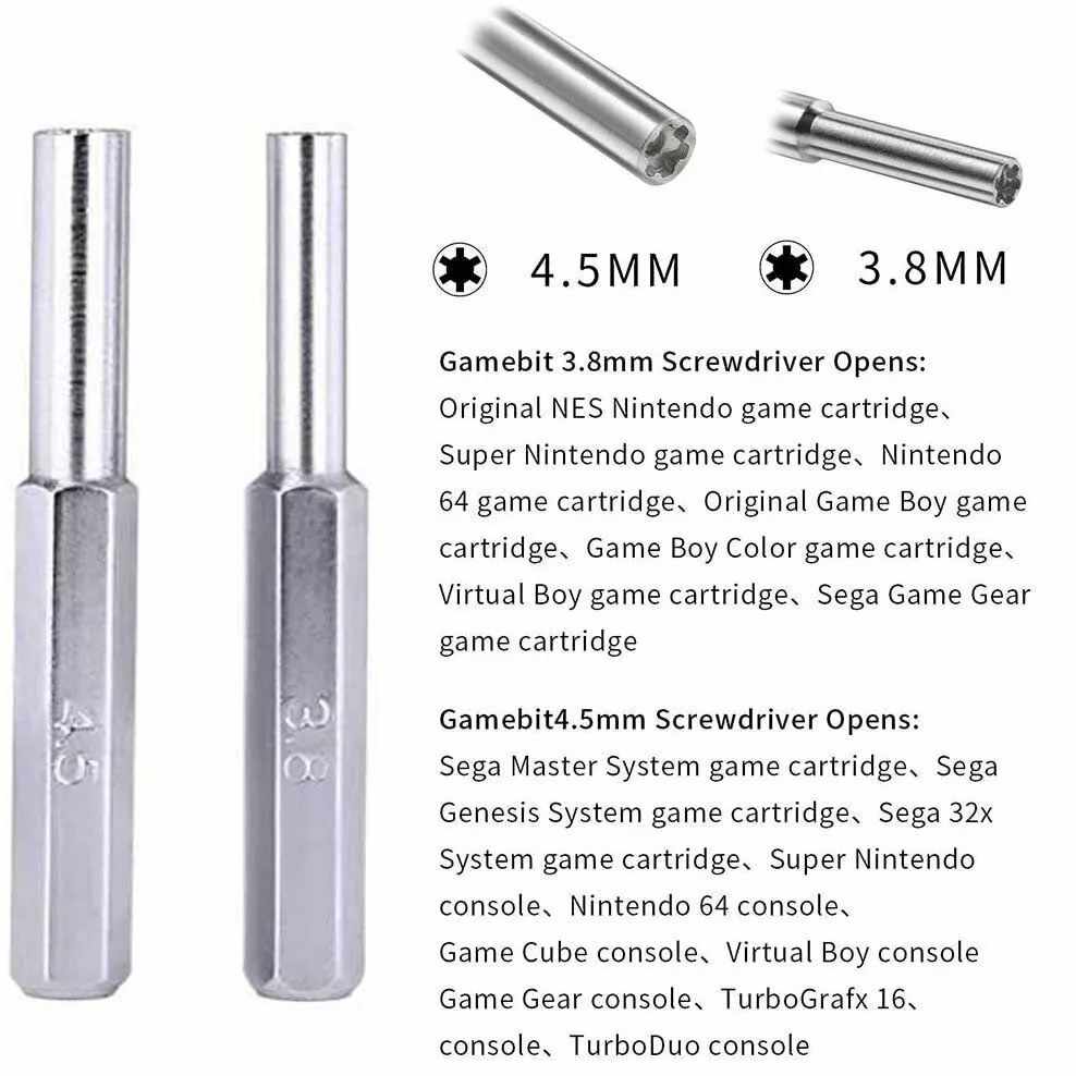 Destornillador Hexagonal de 3.8 mm y 4.5 mm nintendo - imagen 3