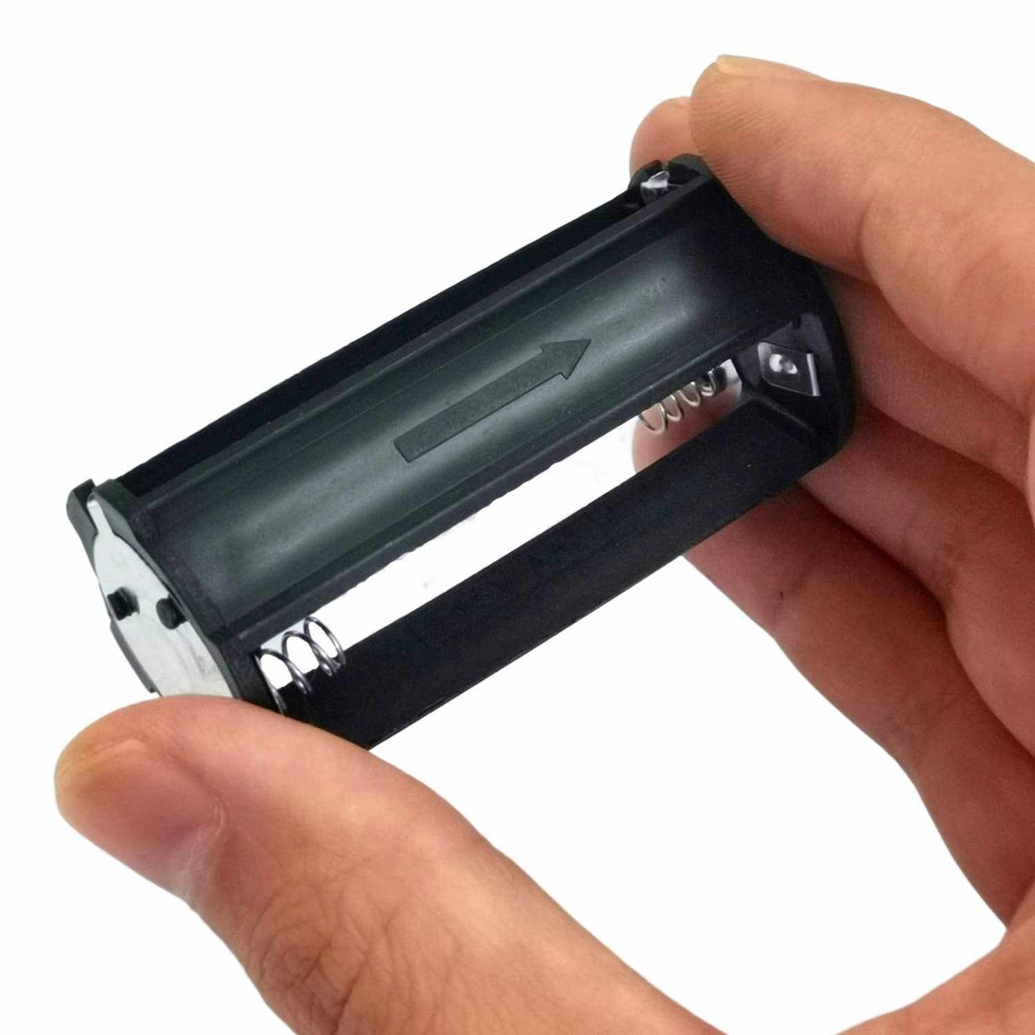 Portapilas para 3 pilas FR03, HR03, LR03 Negro - imagen 3