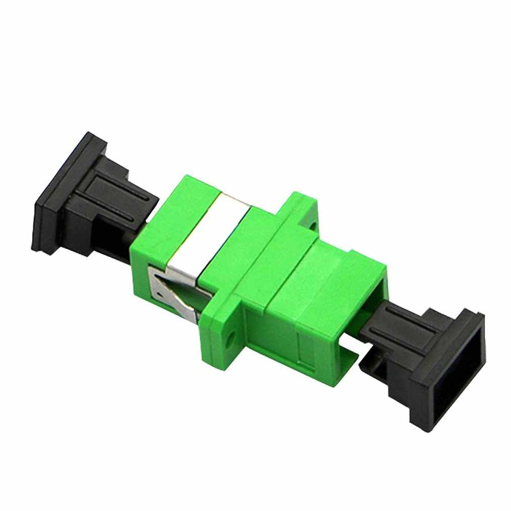 Acoplador de Fibra optica SC-APC monomodo simplex