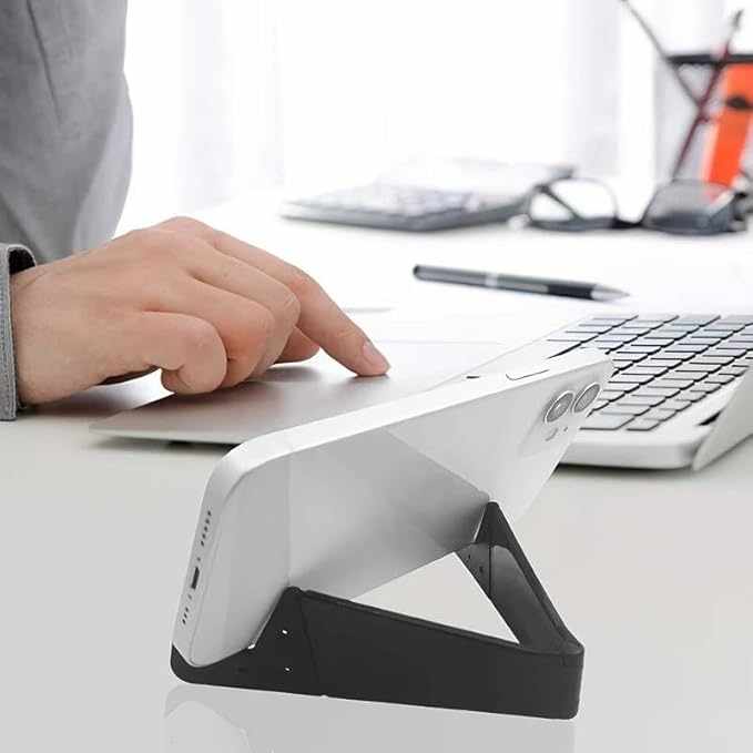 Soporte mesa para tablet o movil universal ajustable Blanco - imagen 2