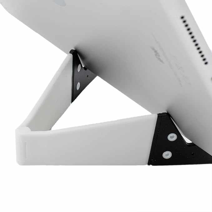 Soporte mesa para tablet o movil universal ajustable Blanco - imagen 4
