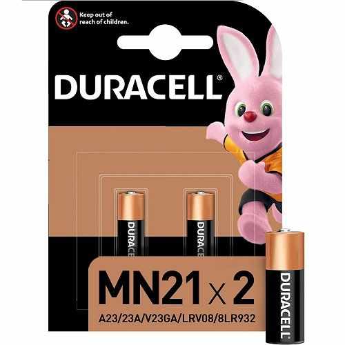 Pila duracell MN21 LR23 12 v pack 2 pilas - imagen 1