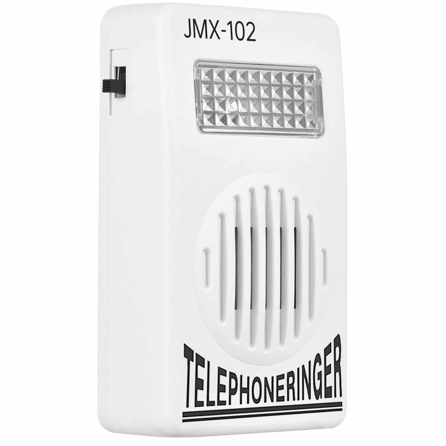 Timbre con luz Flash Luminoso para telefono Fijo RJ11