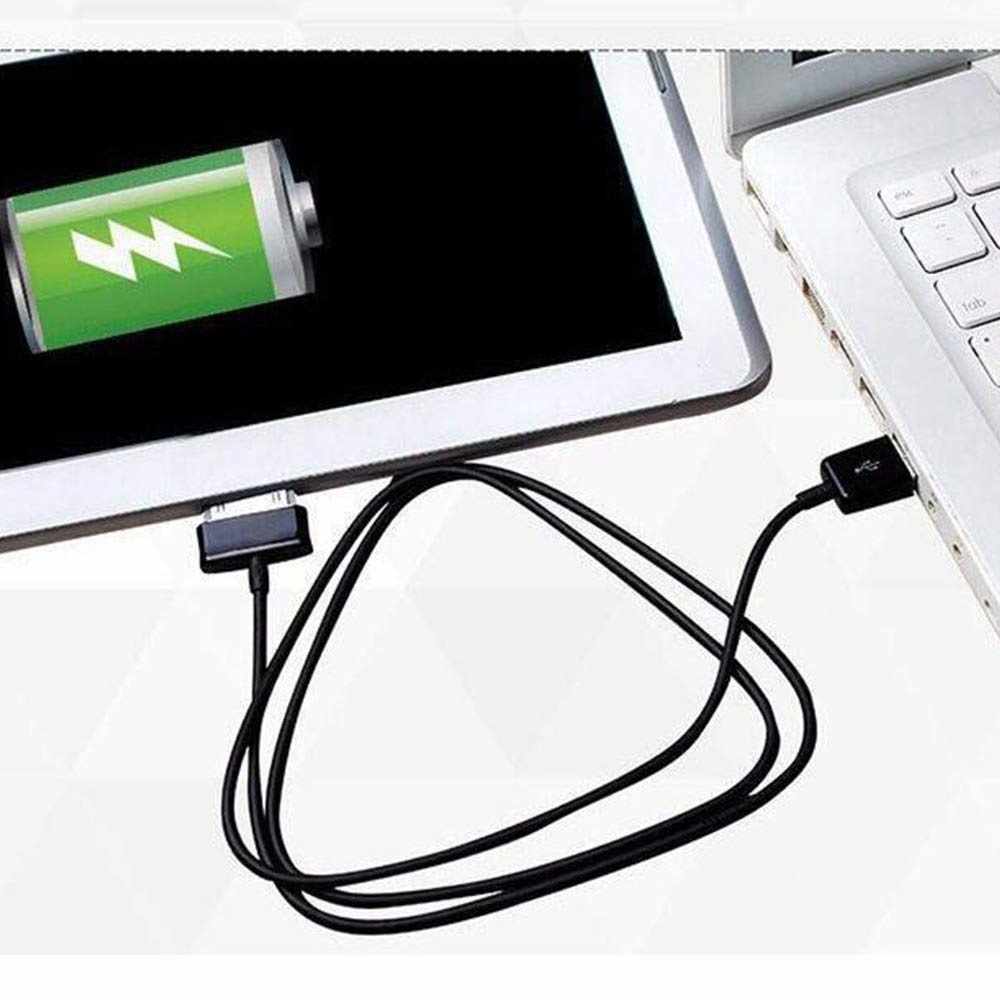 Cable USB Carga para Samsung Galaxy TAB 2 1 Metro Negro - imagen 5