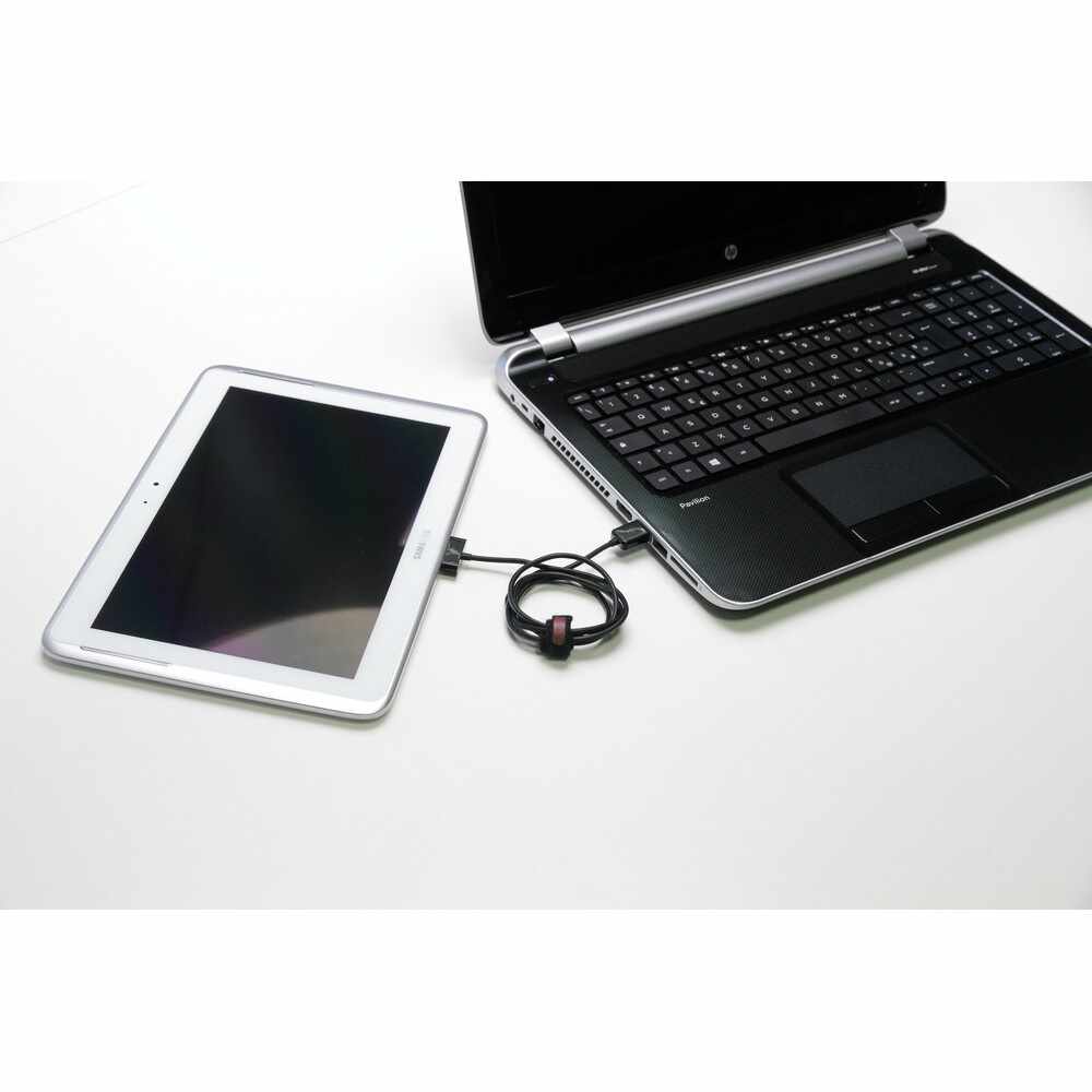 Cable USB Carga para Samsung Galaxy TAB 2 1 Metro Negro - imagen 6