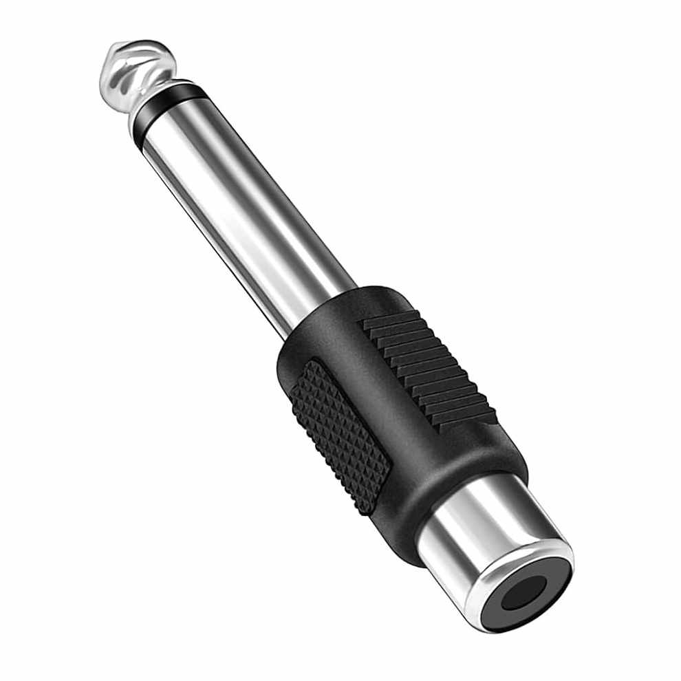 Adaptador Jack 6.5 mm A RCA mono