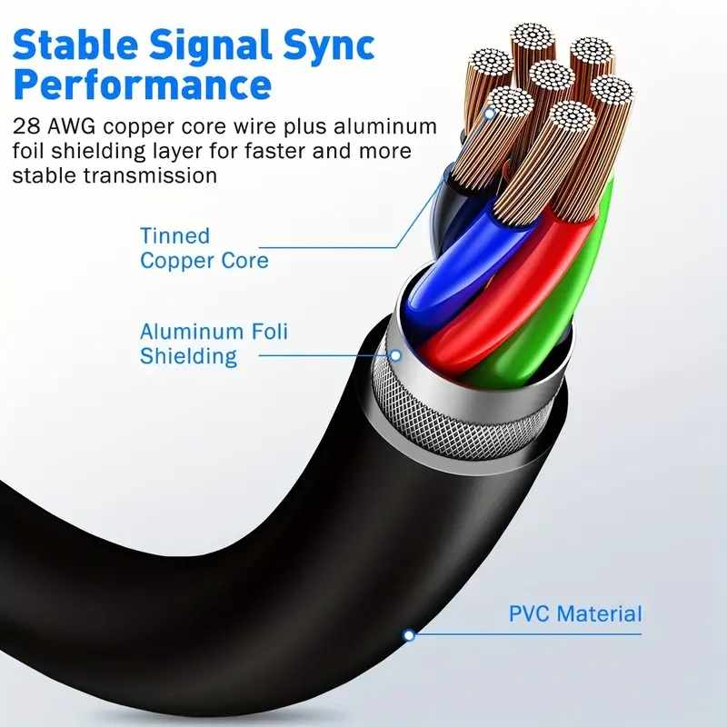 Cable USB 2.0 tipo A macho - macho 1 Metro Negro - imagen 7