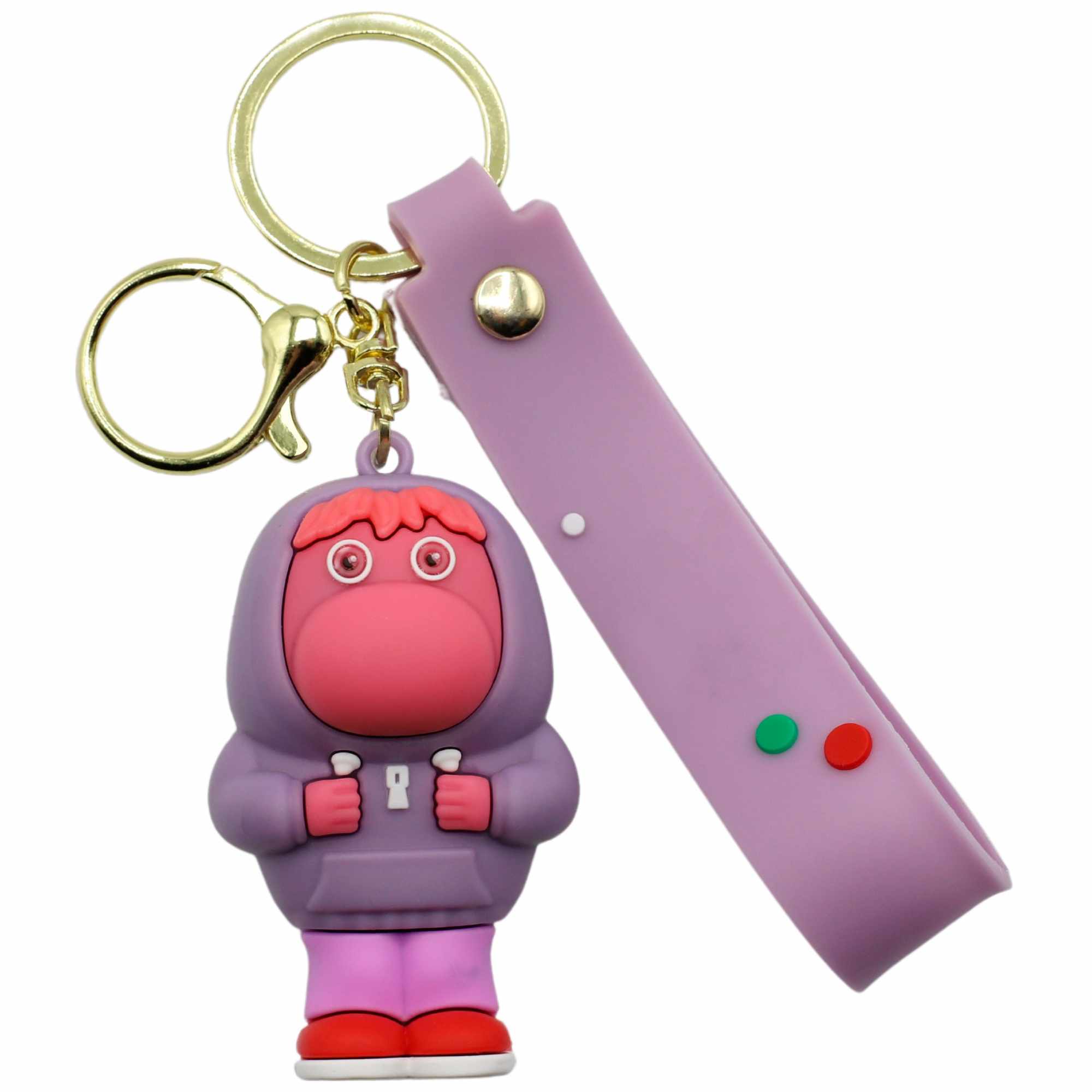 Llavero Inside Out personaje verguenza silicona - imagen 1