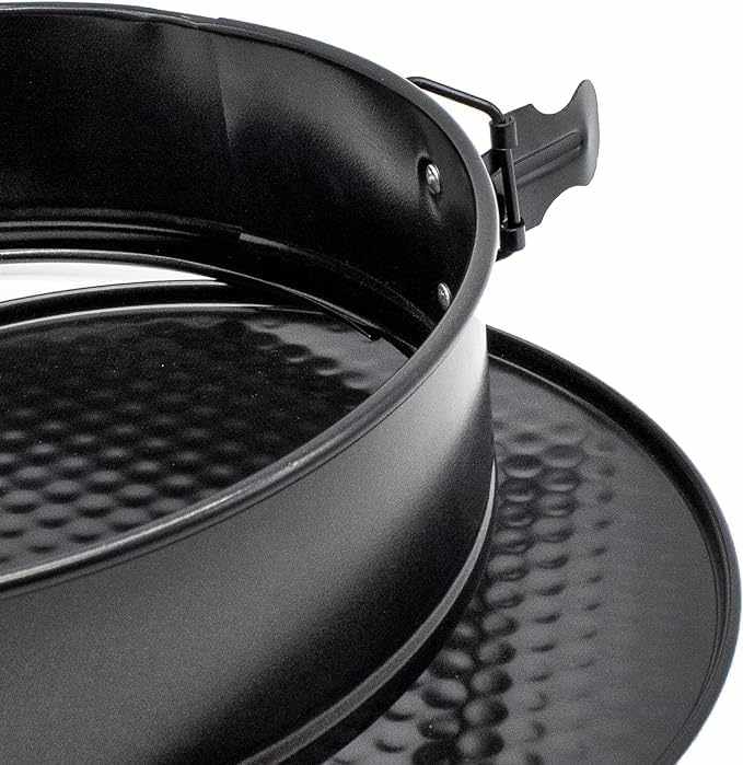 Molde para horno redondo Clip-Clap desmontable 24 cm Negro - imagen 7