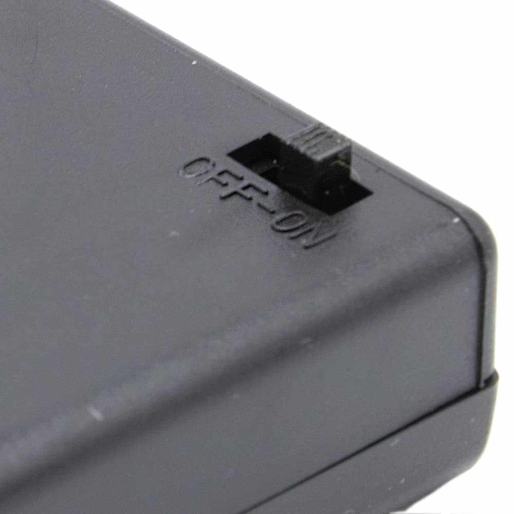 Portapilas para 4 pilas LR3 AAA con interruptor - imagen 3