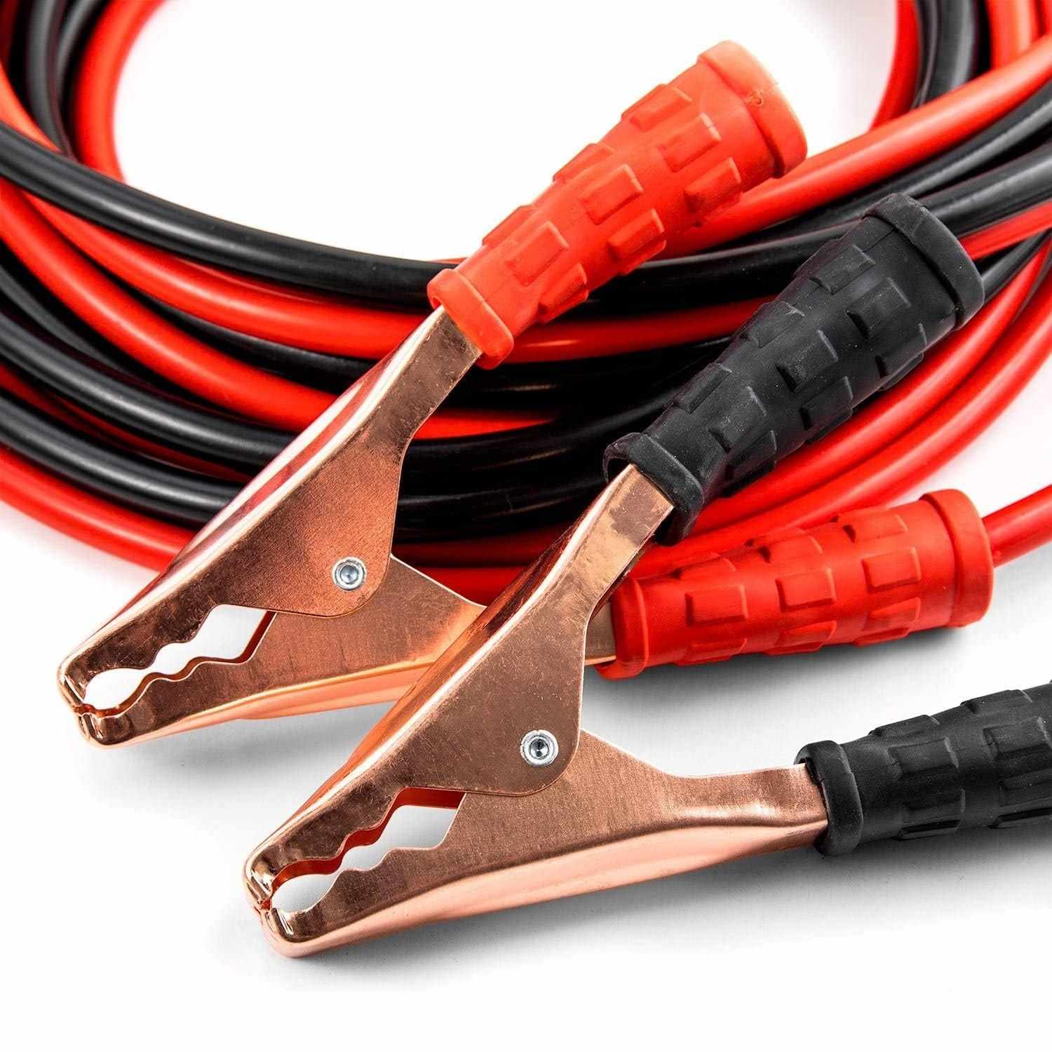 Pinzas de bateria de Coche y Motos 2.5 M rojo-negro 1200 A - imagen 4