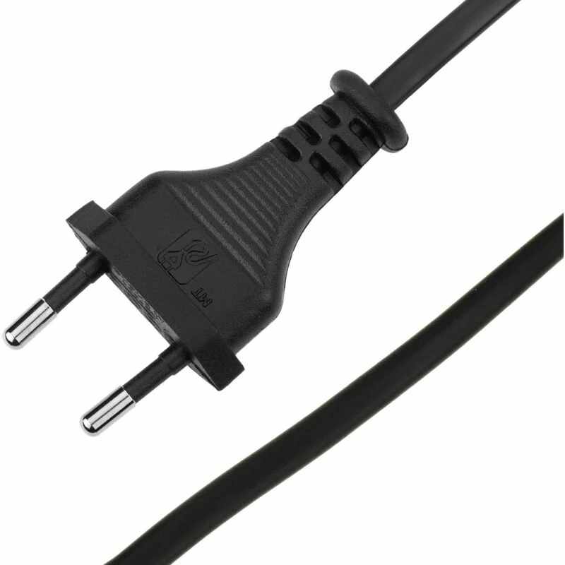 Cable alimentacion Tipo C CEE7 macho a bornes 2x0.75mm 1.5 Metros Negro - imagen 2