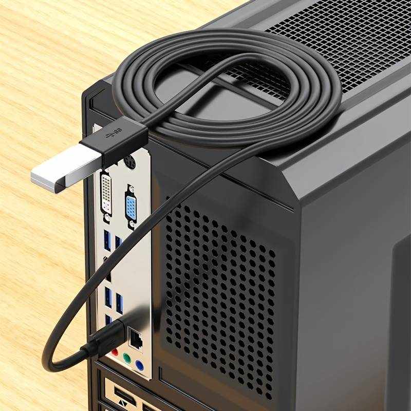 Cable Extensión USB 3.0 negro 2 Metros - imagen 1