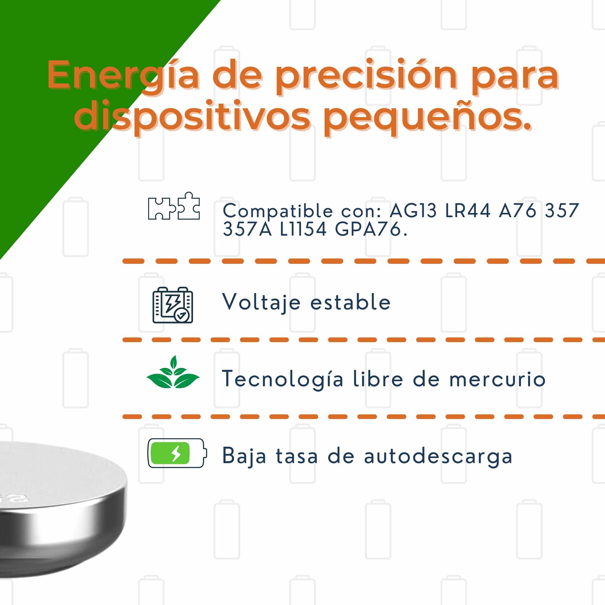 Pila maxell LR44 1.5 v pack 10 pilas - imagen 4