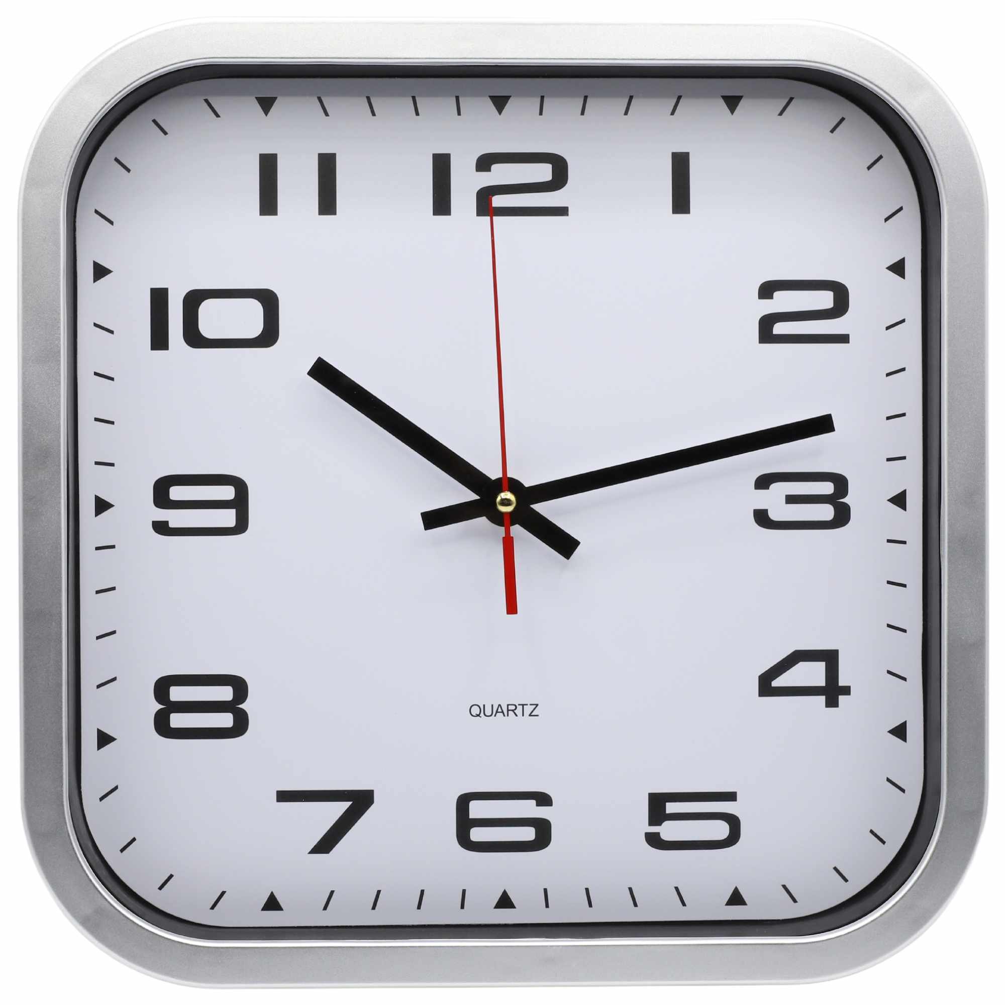 Reloj de pared cuadrado 27.5 cm