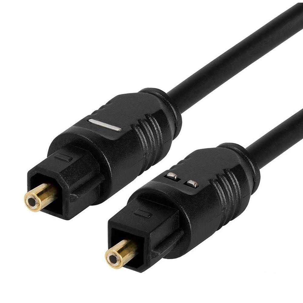 Cable audio digital toslink macho 2 Metros Negro