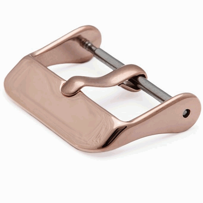 Hebilla reloj Metálica Acero Inoxidable 22 mm Rosa - imagen 1