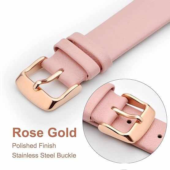 Hebilla reloj Metálica Acero Inoxidable 22 mm Rosa - imagen 3