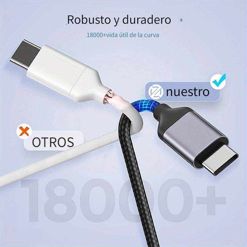 Cable USB C a Jack 3.5 mm AUX 50 cm Plateado - imagen 5