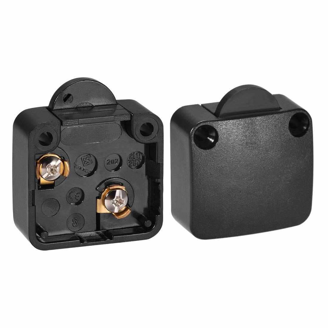 Interruptor para armarios 1A 250V Negro - imagen 1