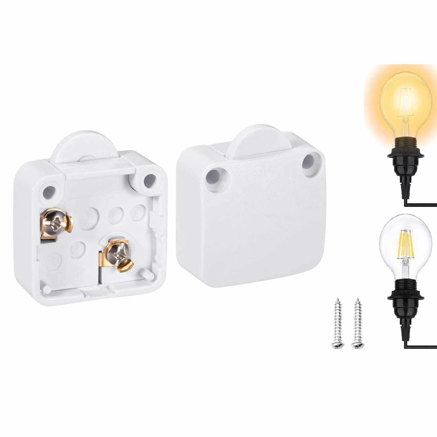 Interruptor para armarios 1A 250V Blanco