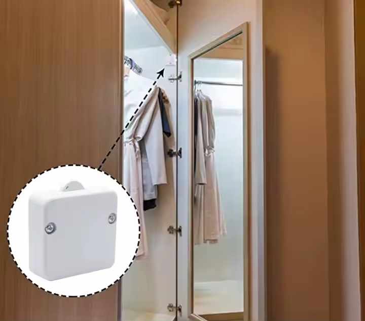Interruptor para armarios 1A 250V Blanco - imagen 4