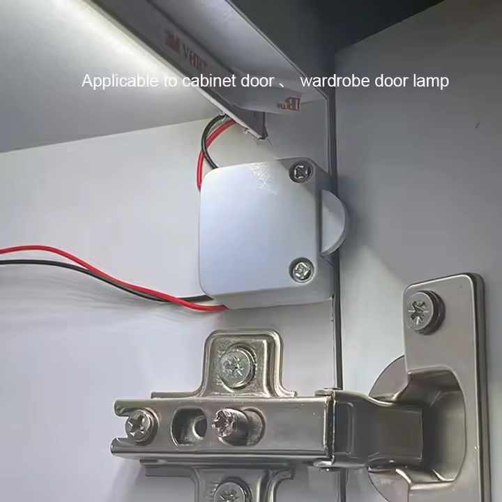 Interruptor para armarios 1A 250V Blanco - imagen 5