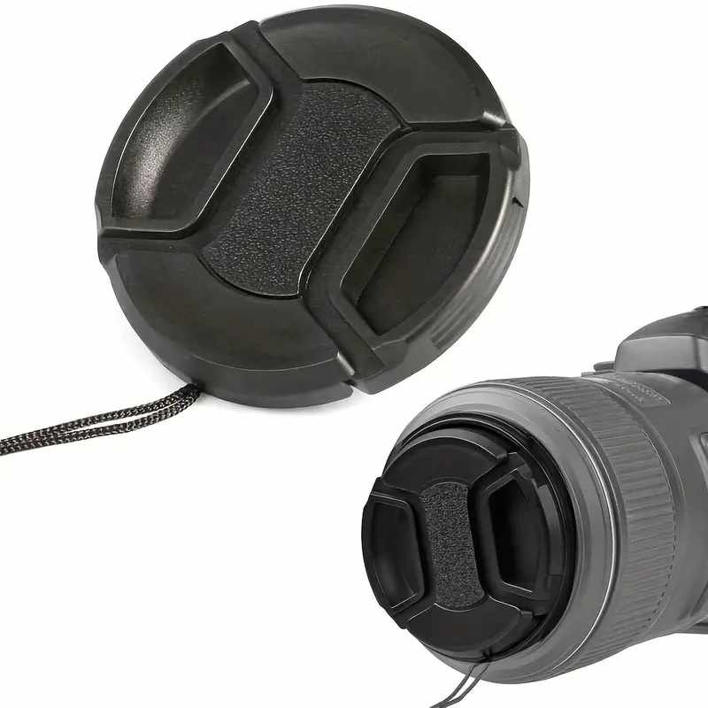 Tapa universal para lentes de camara 49 mm Negro - imagen 3