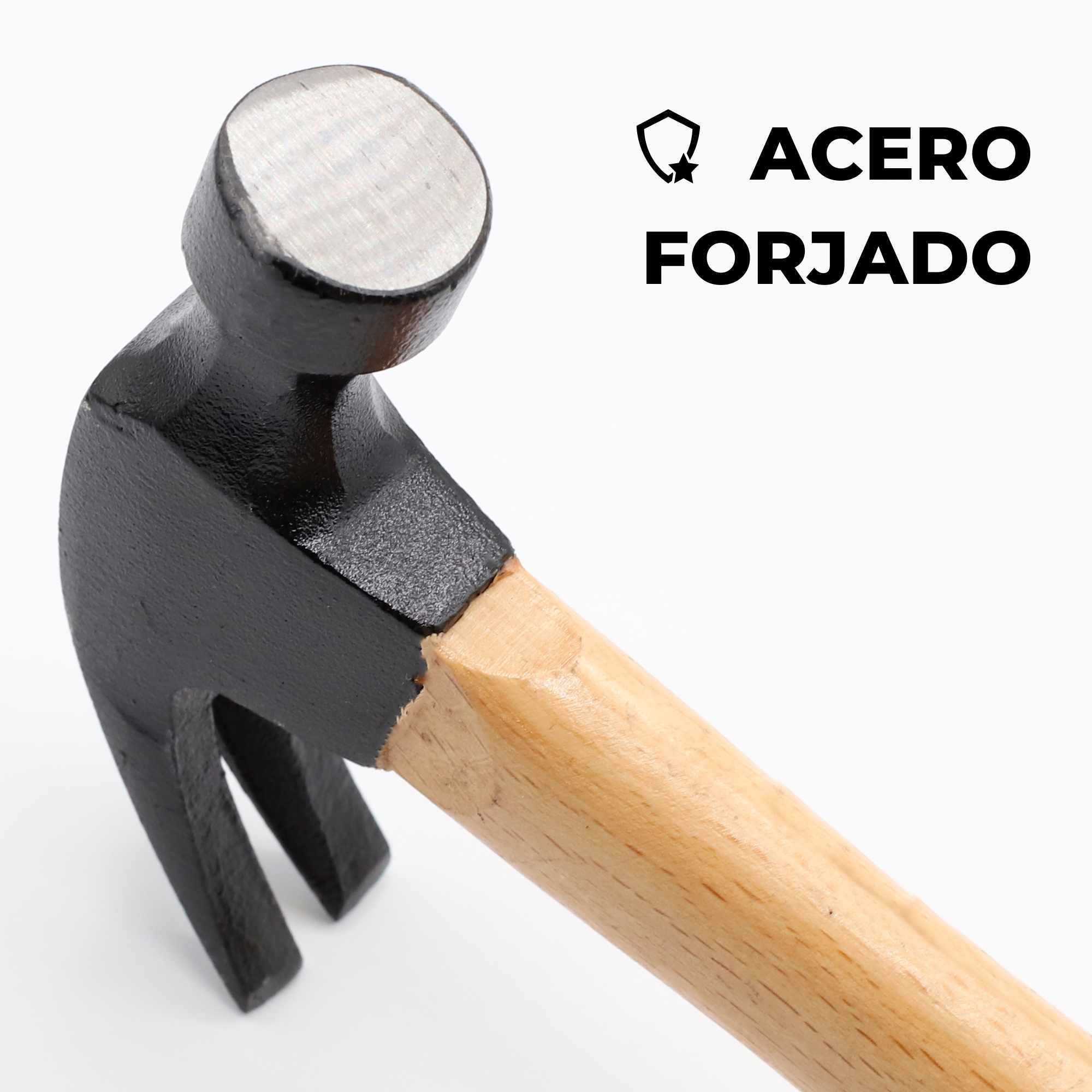 Martillo de carpintero sacaclavos 500 gr - imagen 4