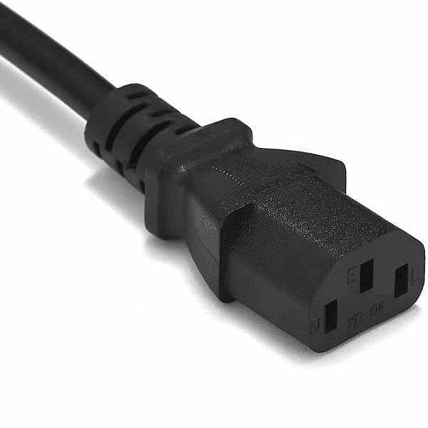 Cable de alimentacion CPU CEE7 2 Metros Negro - imagen 1