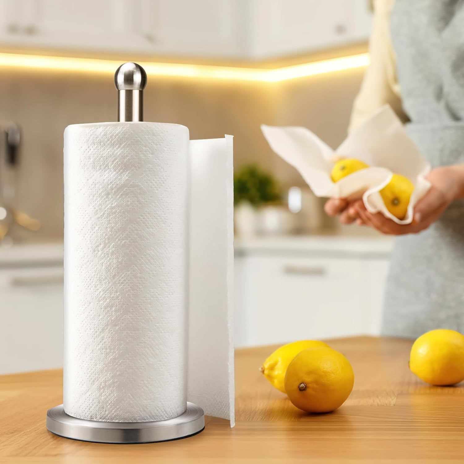 Portarrollos de Cocina acero inoxidable 35 cm altura - imagen 5