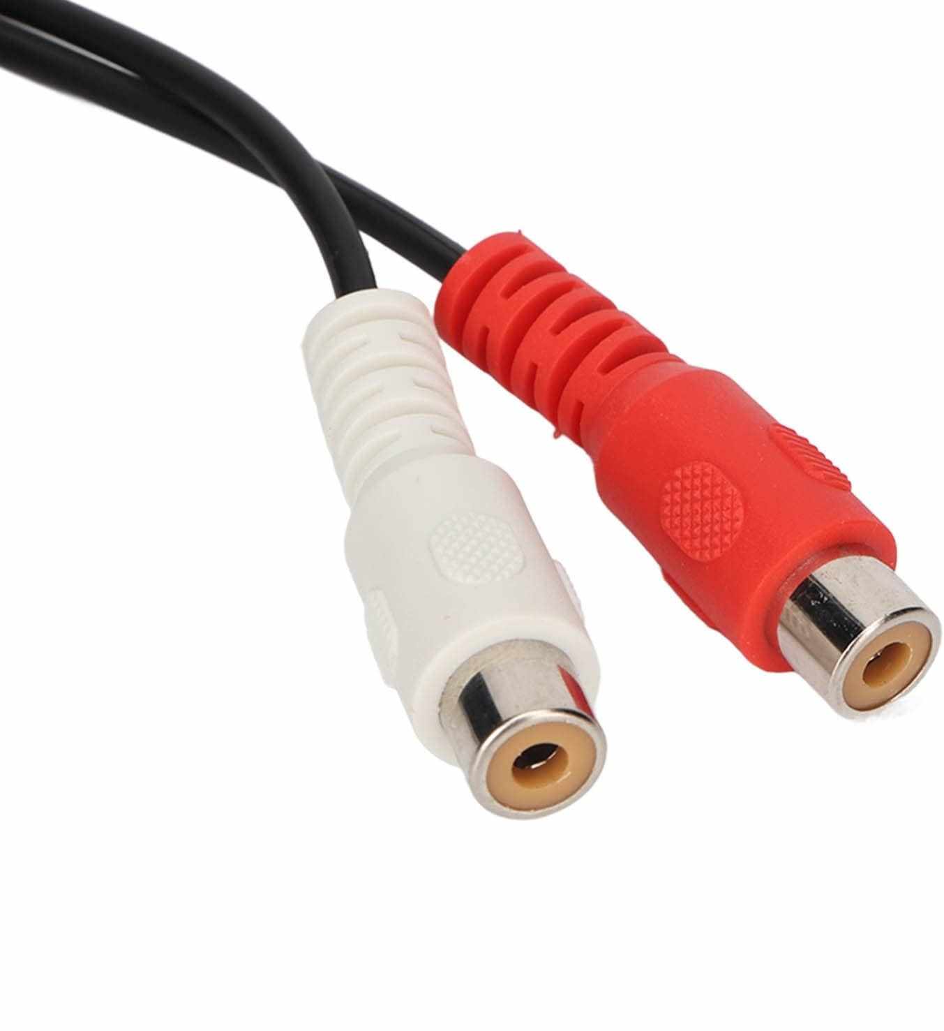 Cable de audio DIN 5 pines macho a 2x RCA hembra 20 cm - imagen 3