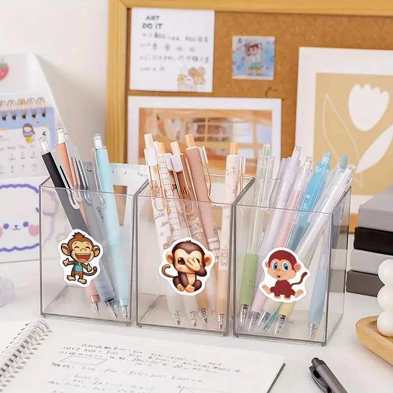 Rollo pegatinas de mono 2.5 cm 500 unidades - imagen 6